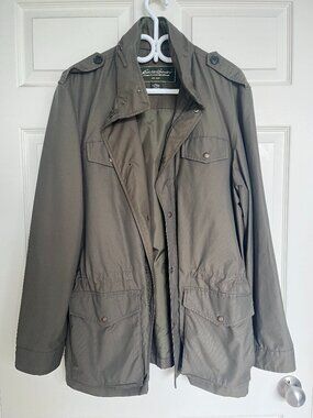 Eddie Bauer Men’s Military-Style Field Jacket (Size Large)